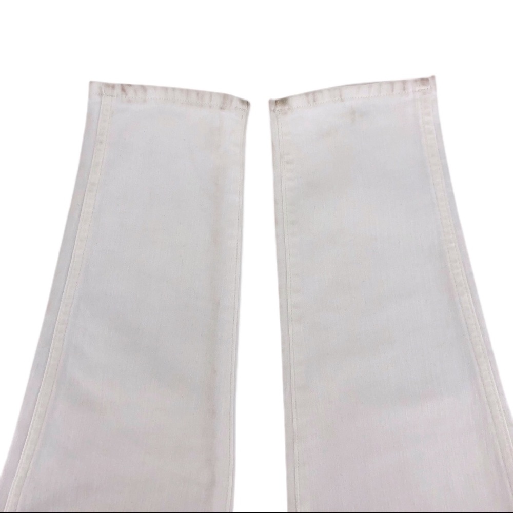 Madewell White 10” High Rise Skinny Jeans, Size 35 - Picture 5 of 9